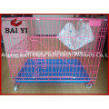 2018 China supplier 4 Level Large Indoor Cat Cage with 4 wheels